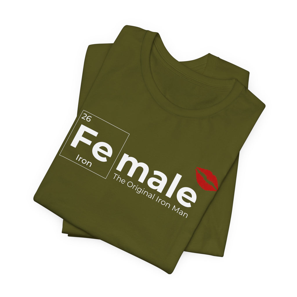 Tshhirt FeMale The Original Iron Man Unisex Jersey Short Sleeve Tee