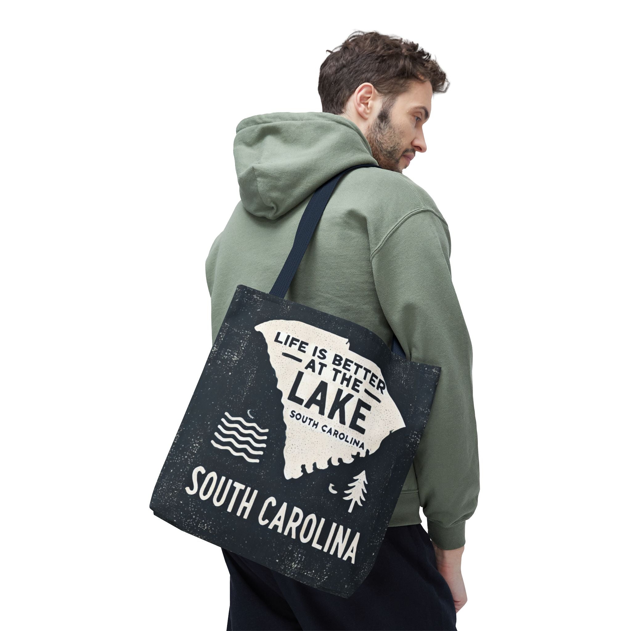 Life Is Better at the Lake South Carolina Tote Bag