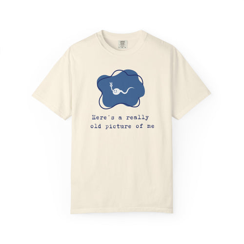A really old picture of me Tshirt Cute Sperm Cartoon Tee