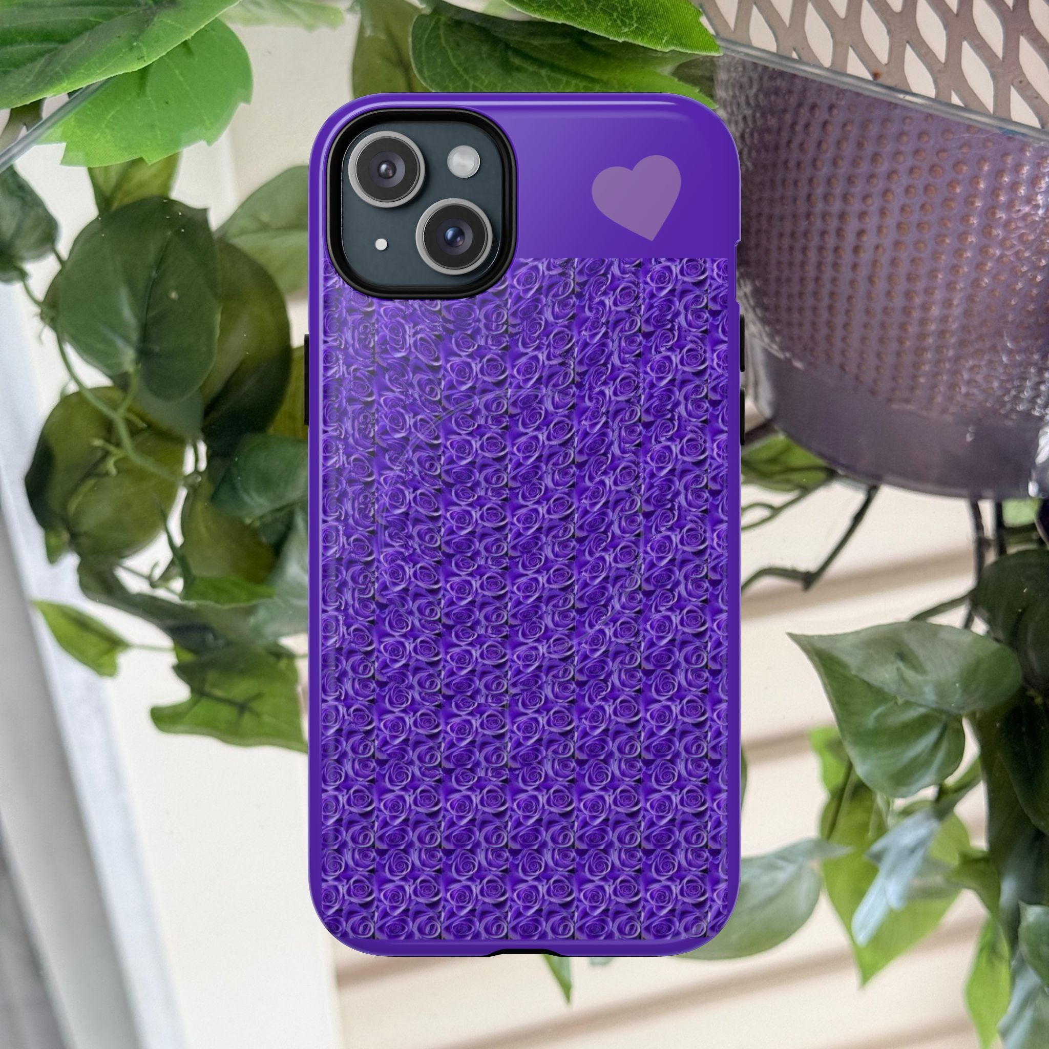 Magic-Eye Hidden Heart Tough Mag Phone Case