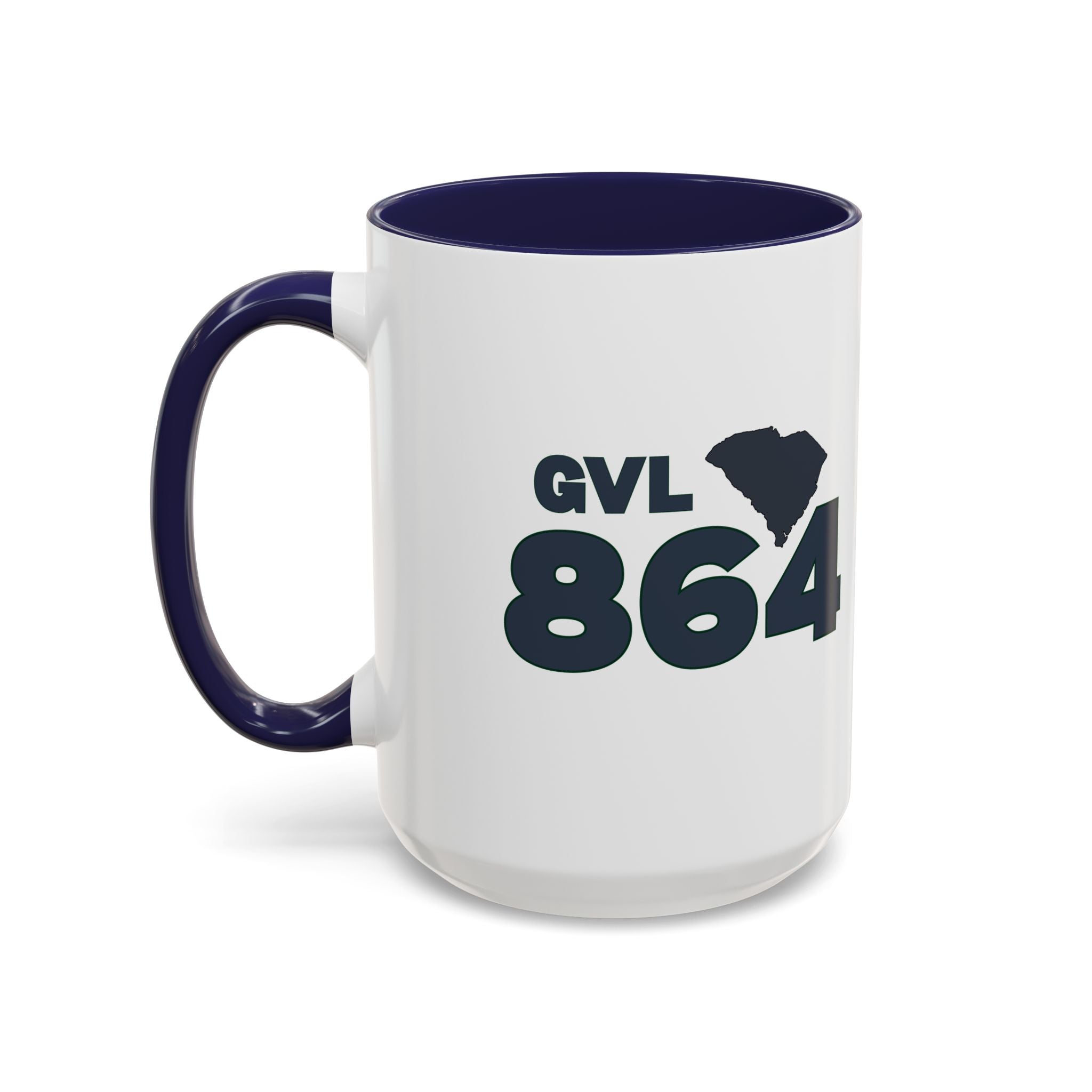 Greenville SC Accent Coffee Mug  GVL 864 Greenville South Carolina 11 and 15oz