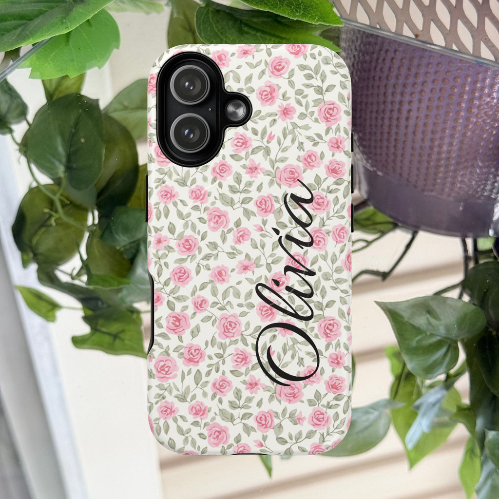 Pink Roses Magnetic Phone Case