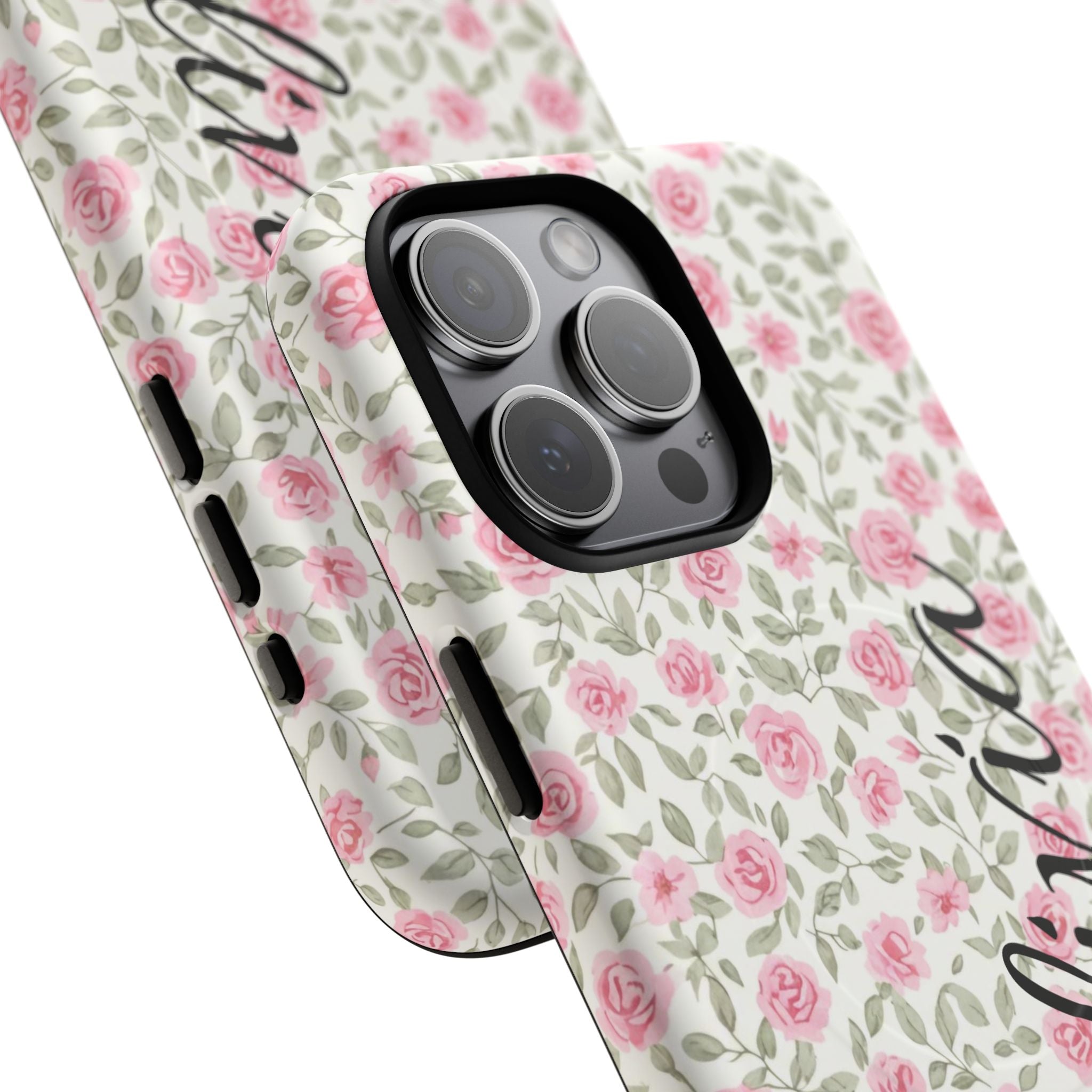 Pink Roses Magnetic Phone Case
