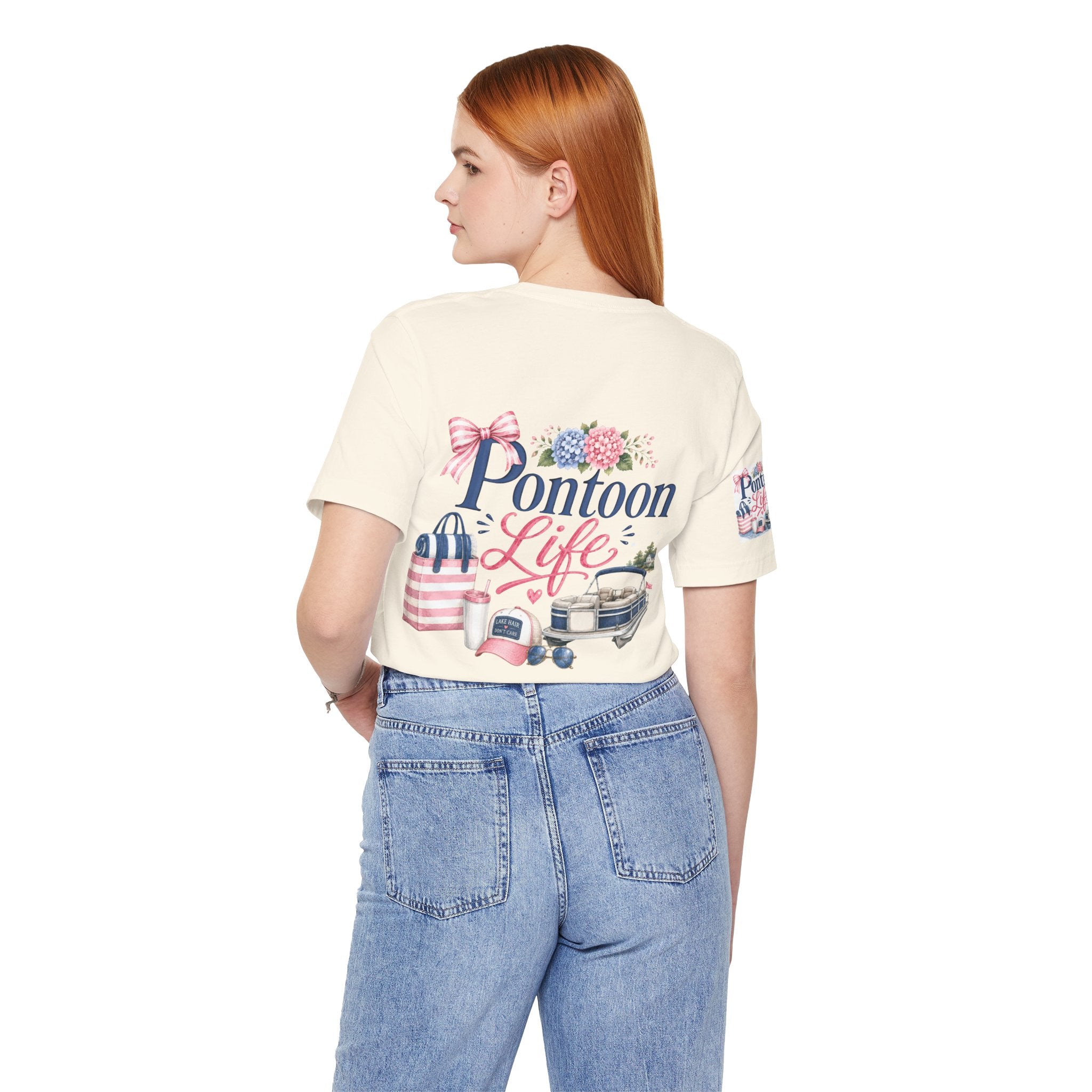 Pontoon Life T-Shirt Nautical Boating Graphic Tee