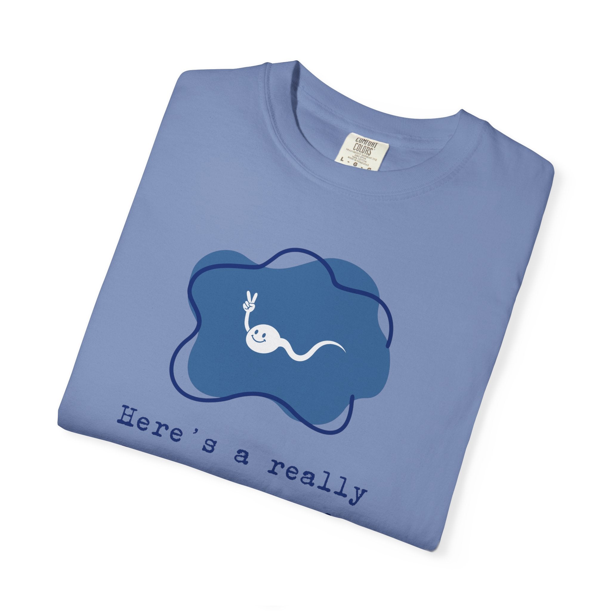 A really old picture of me Tshirt Cute Sperm Cartoon Tee