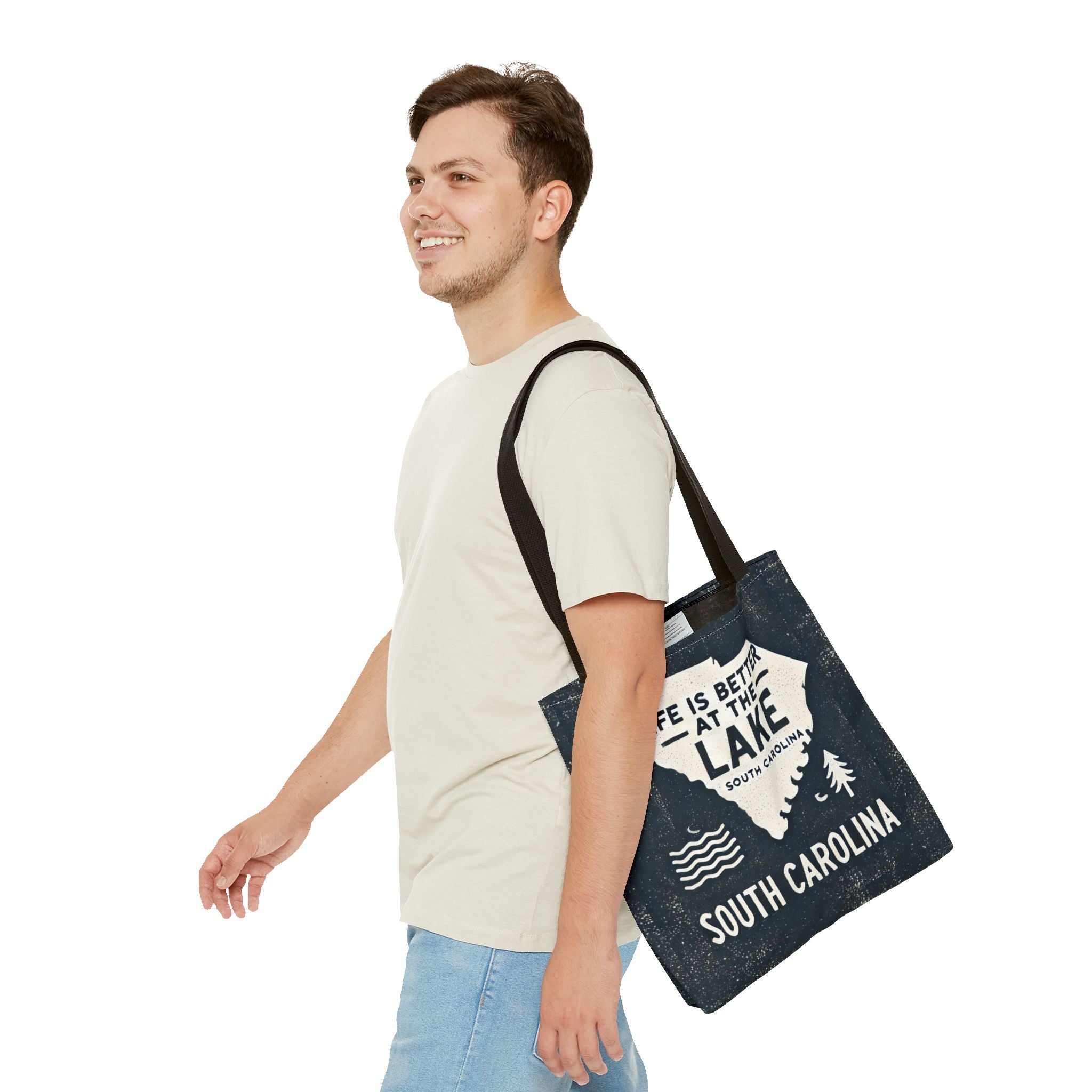 Life Is Better at the Lake South Carolina Tote Bag