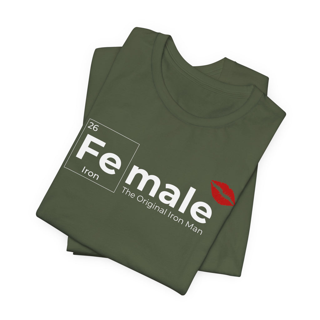 Tshhirt FeMale The Original Iron Man Unisex Jersey Short Sleeve Tee