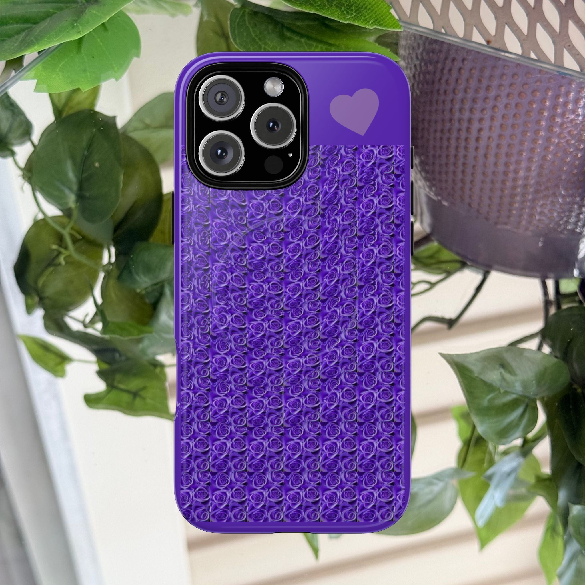 Magic-Eye Hidden Heart Tough Mag Phone Case