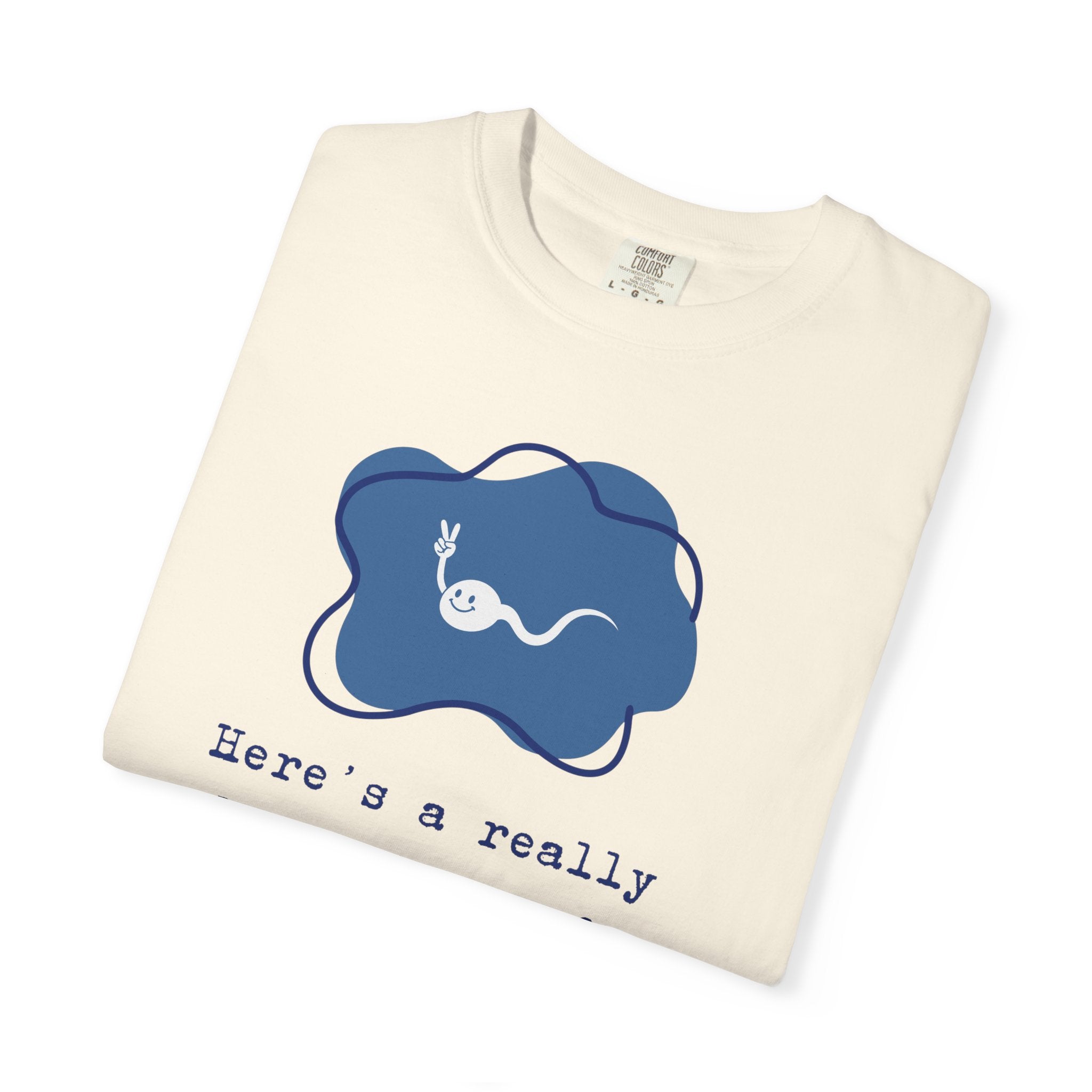A really old picture of me Tshirt Cute Sperm Cartoon Tee