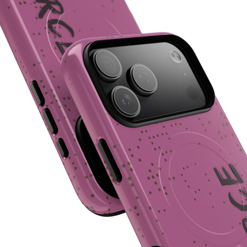Fierce Purple iPhone Case — Tough Magnetic Protective Case
