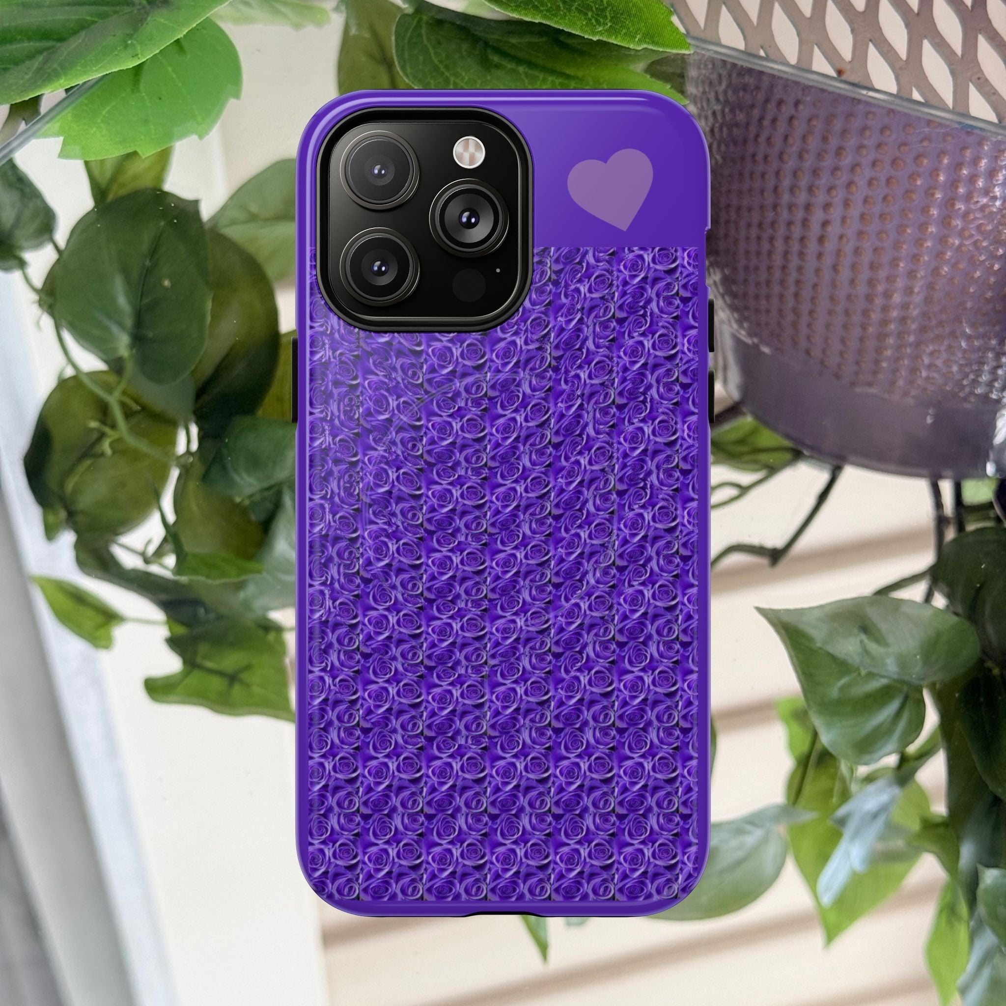 Magic-Eye Hidden Heart Tough Mag Phone Case