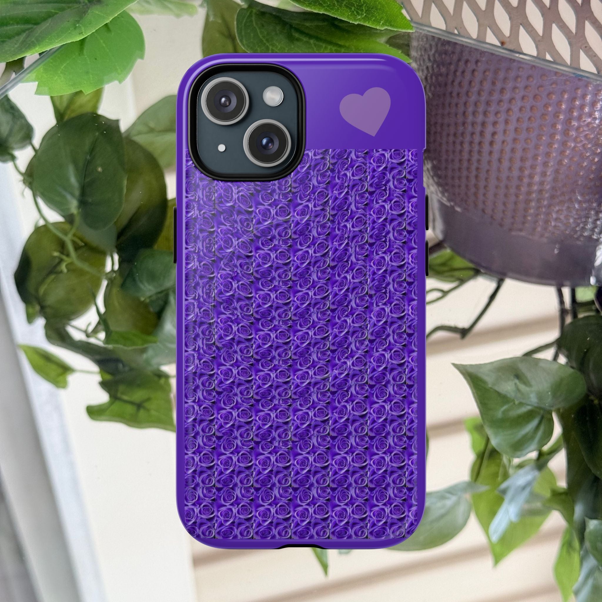 Magic-Eye Hidden Heart Tough Mag Phone Case