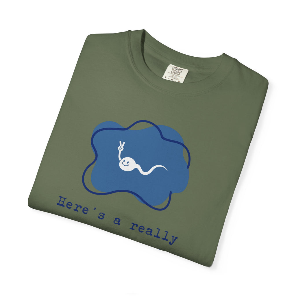 A really old picture of me Tshirt Cute Sperm Cartoon Tee