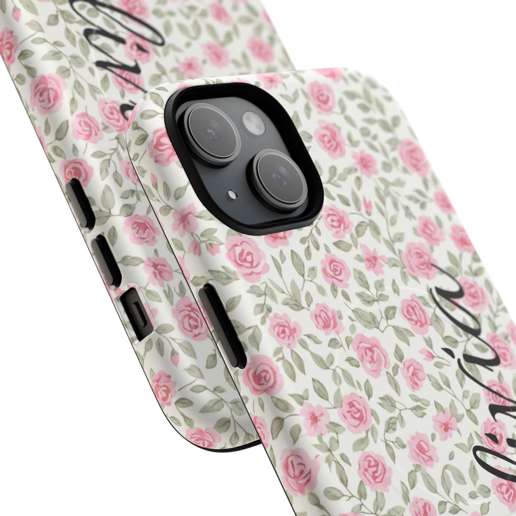 Pink Roses Magnetic Phone Case