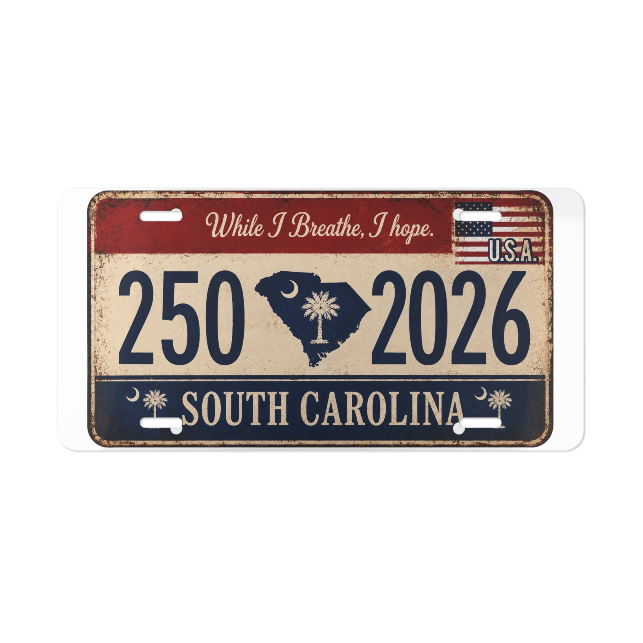 South Carolina 250th Anniversary Decorative Collector Plate 2026 Commemorative