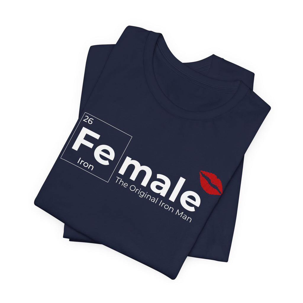 Tshhirt FeMale The Original Iron Man Unisex Jersey Short Sleeve Tee