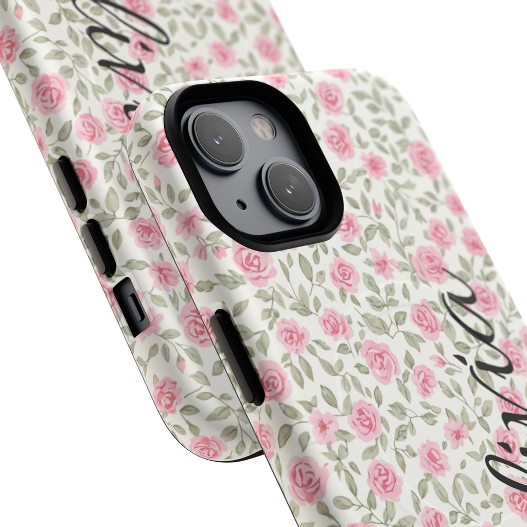 Pink Roses Magnetic Phone Case