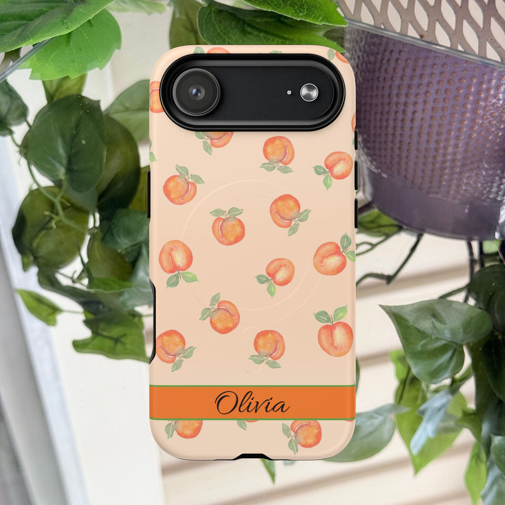 Personalized Bundle of South Carolina Peaches Magnetic Phone Case