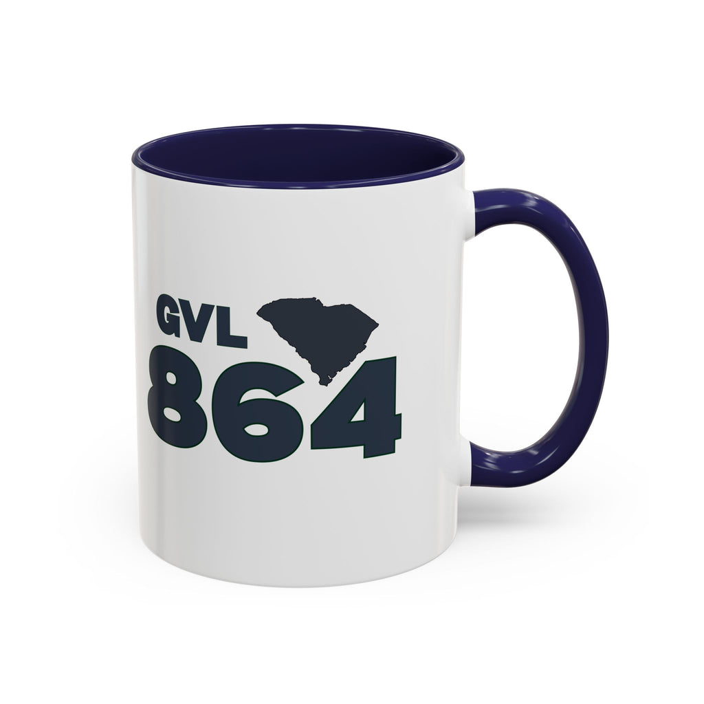 Greenville SC Accent Coffee Mug  GVL 864 Greenville South Carolina 11 and 15oz