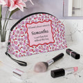 Floral Cosmetic Bag | "Pretty Little Things" | "If found, return to ___" | Travel Makeup Pouch