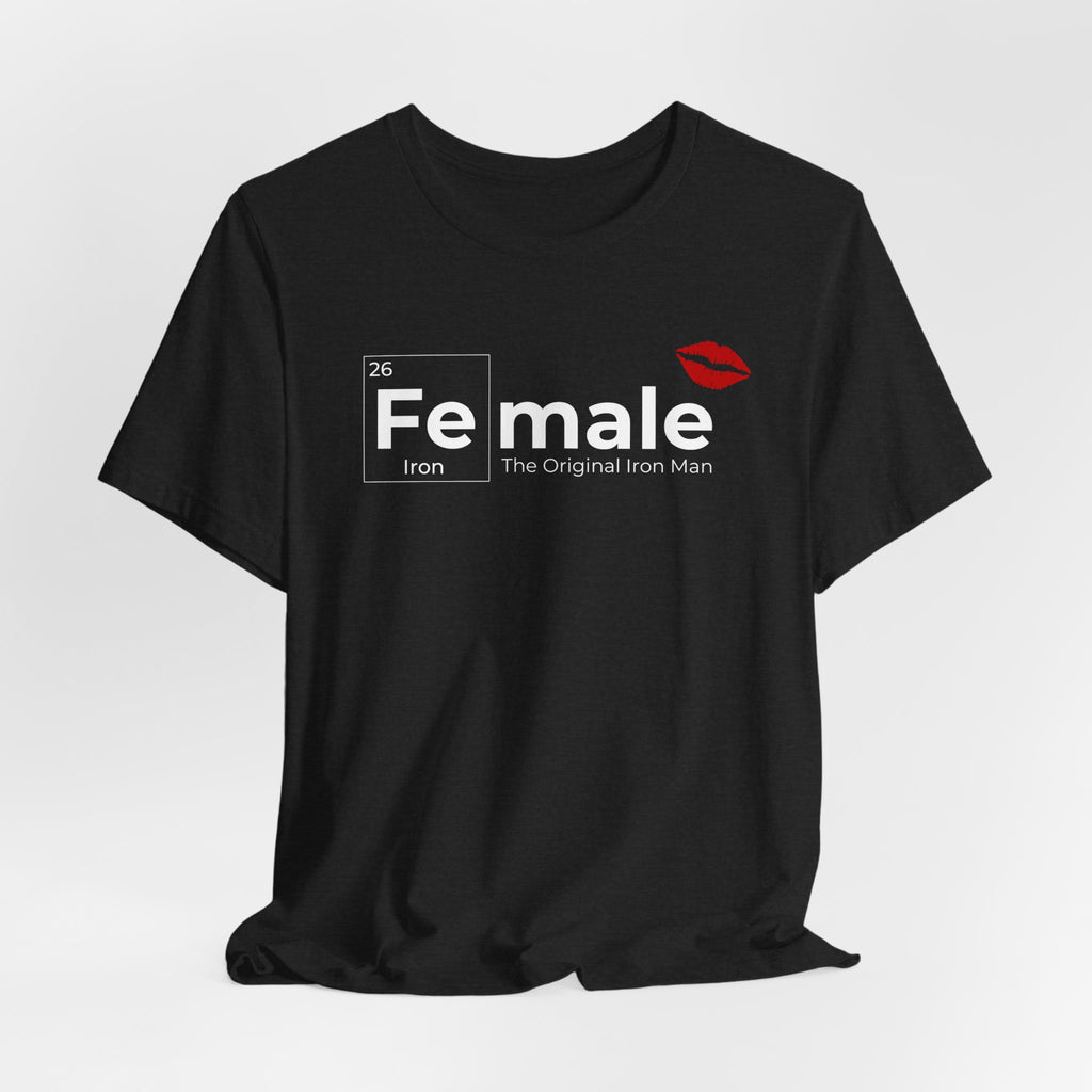 Tshhirt FeMale The Original Iron Man Unisex Jersey Short Sleeve Tee
