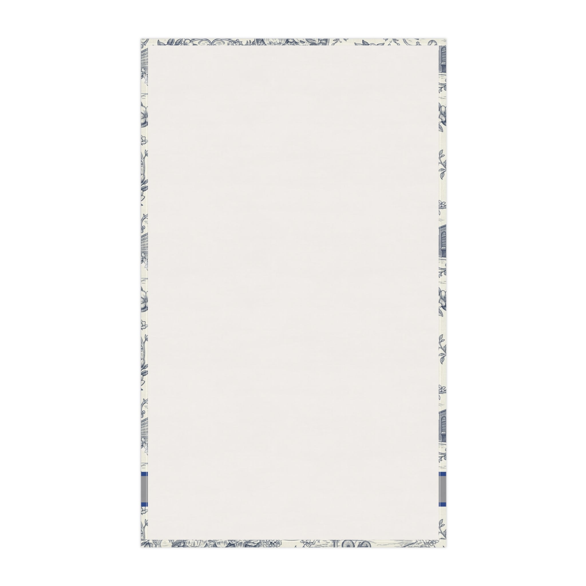 Greenville, SC Toile Kitchen Towel — Decorative Cotton-Poly Tea Towel