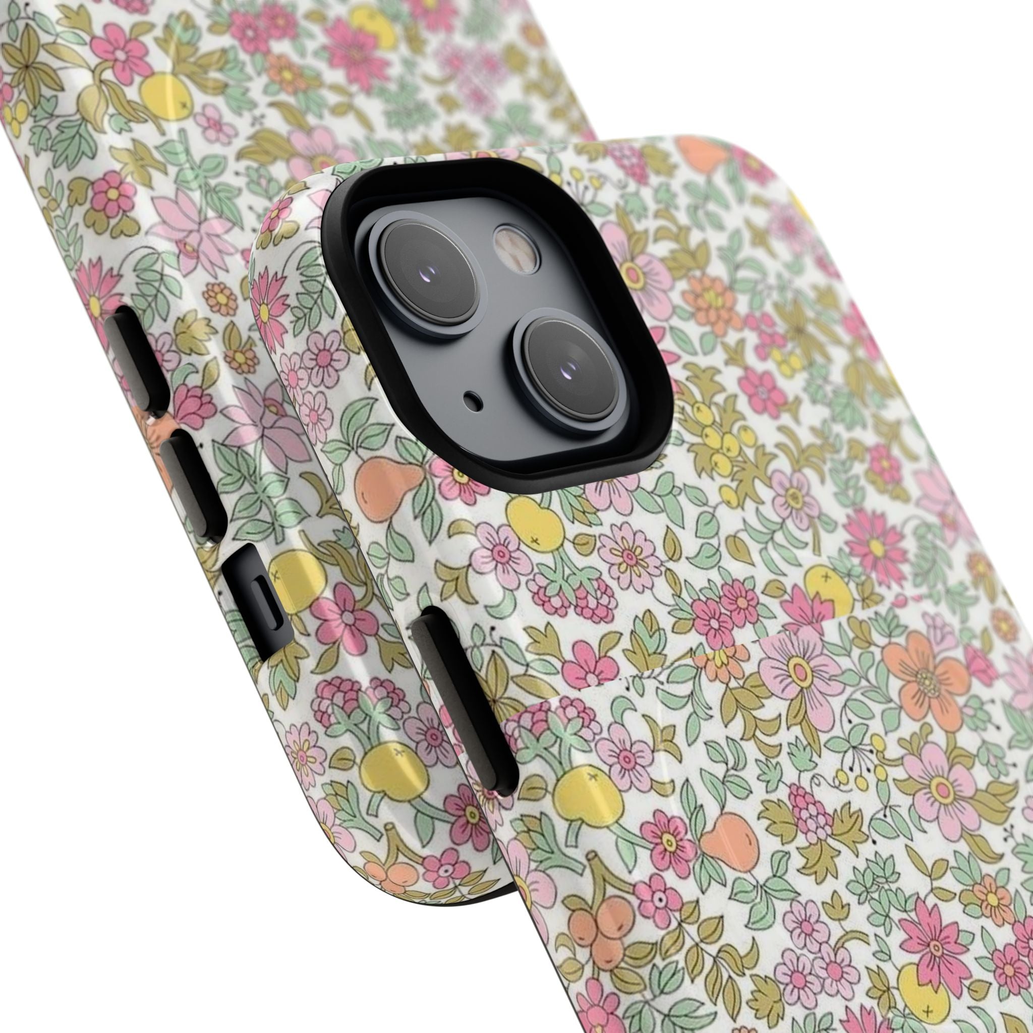 Colorful Floral Magnetic Phone Case — Tough Protective Phone Case
