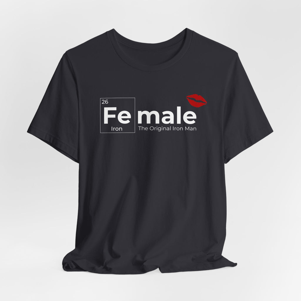 Tshhirt FeMale The Original Iron Man Unisex Jersey Short Sleeve Tee