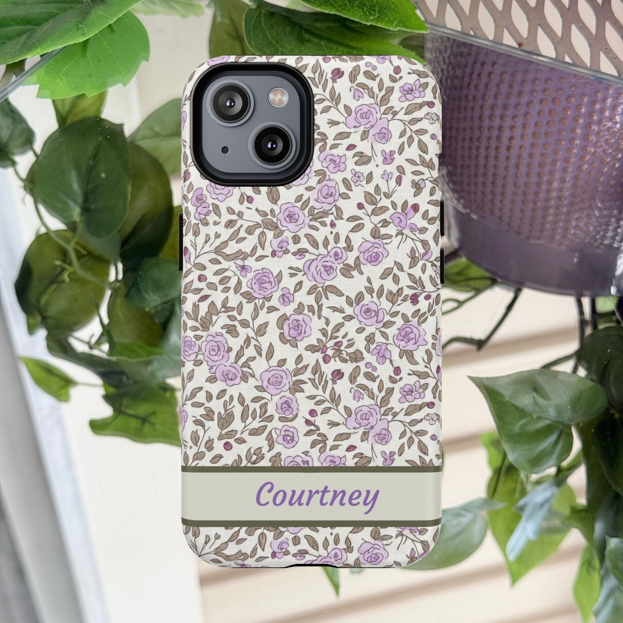 Fierce Purple iPhone Case — Tough Magnetic Protective Case