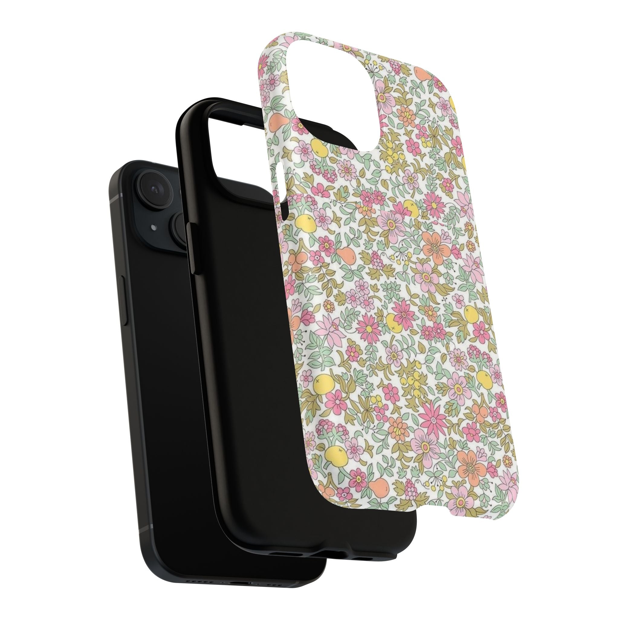 Colorful Floral Magnetic Phone Case — Tough Protective Phone Case