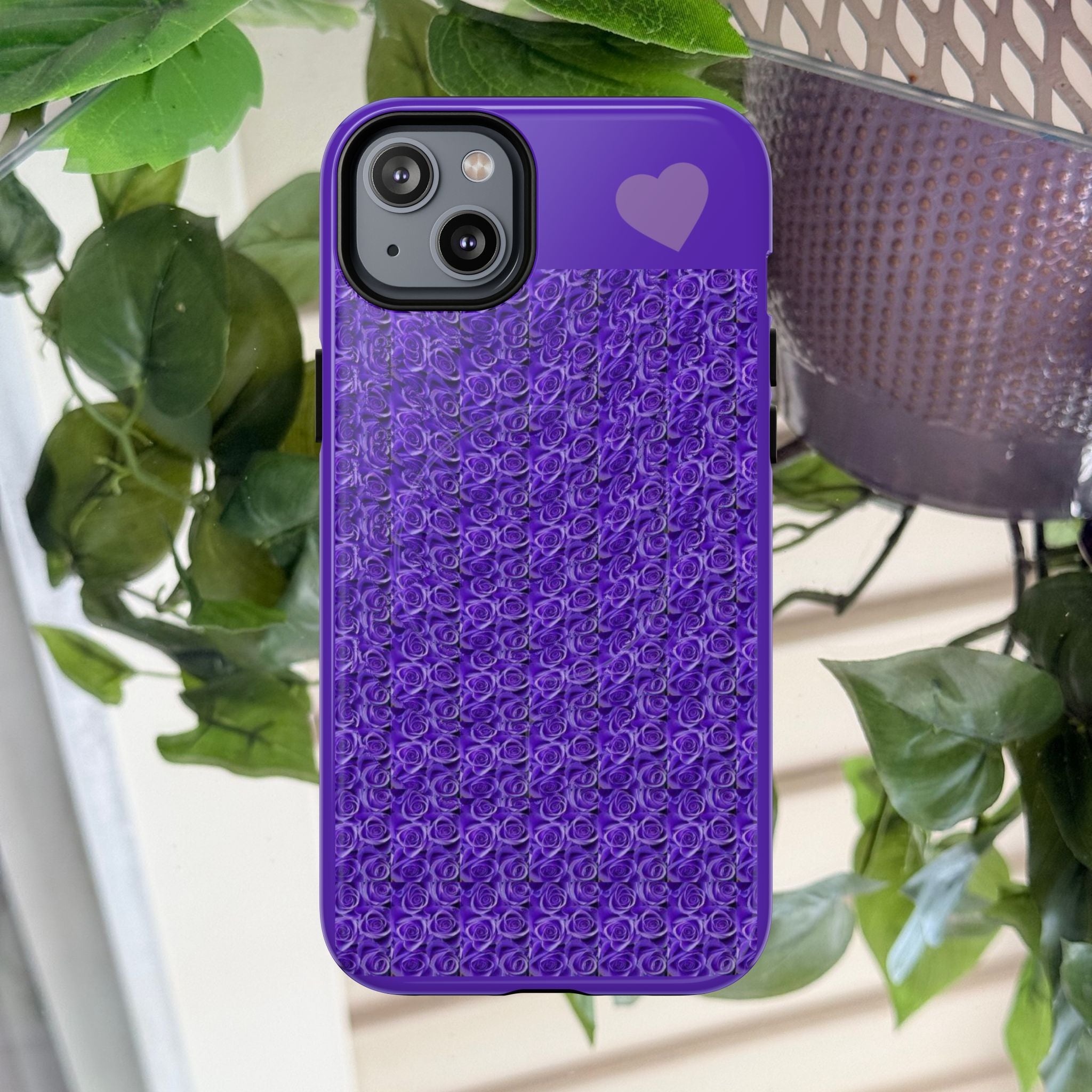 Magic-Eye Hidden Heart Tough Mag Phone Case