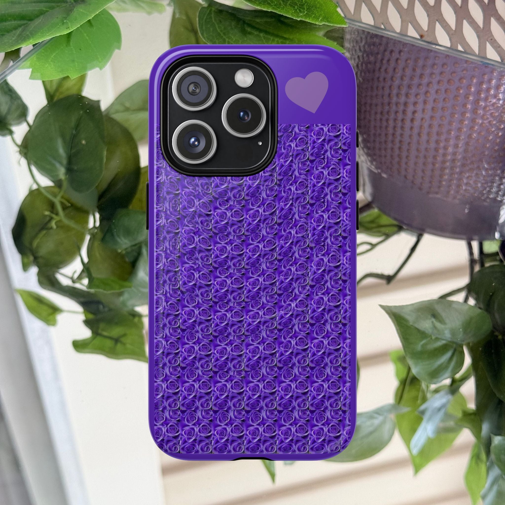 Magic-Eye Hidden Heart Tough Mag Phone Case