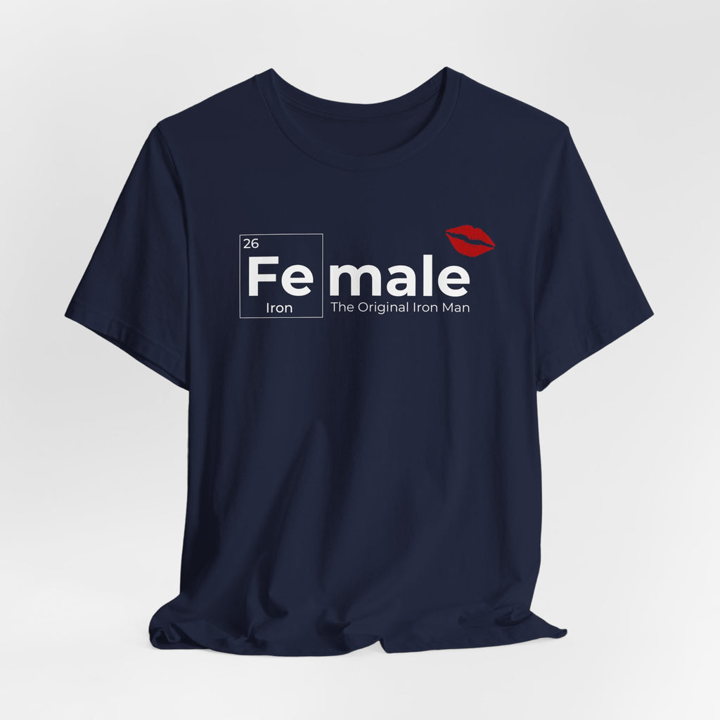 Tshhirt FeMale The Original Iron Man Unisex Jersey Short Sleeve Tee