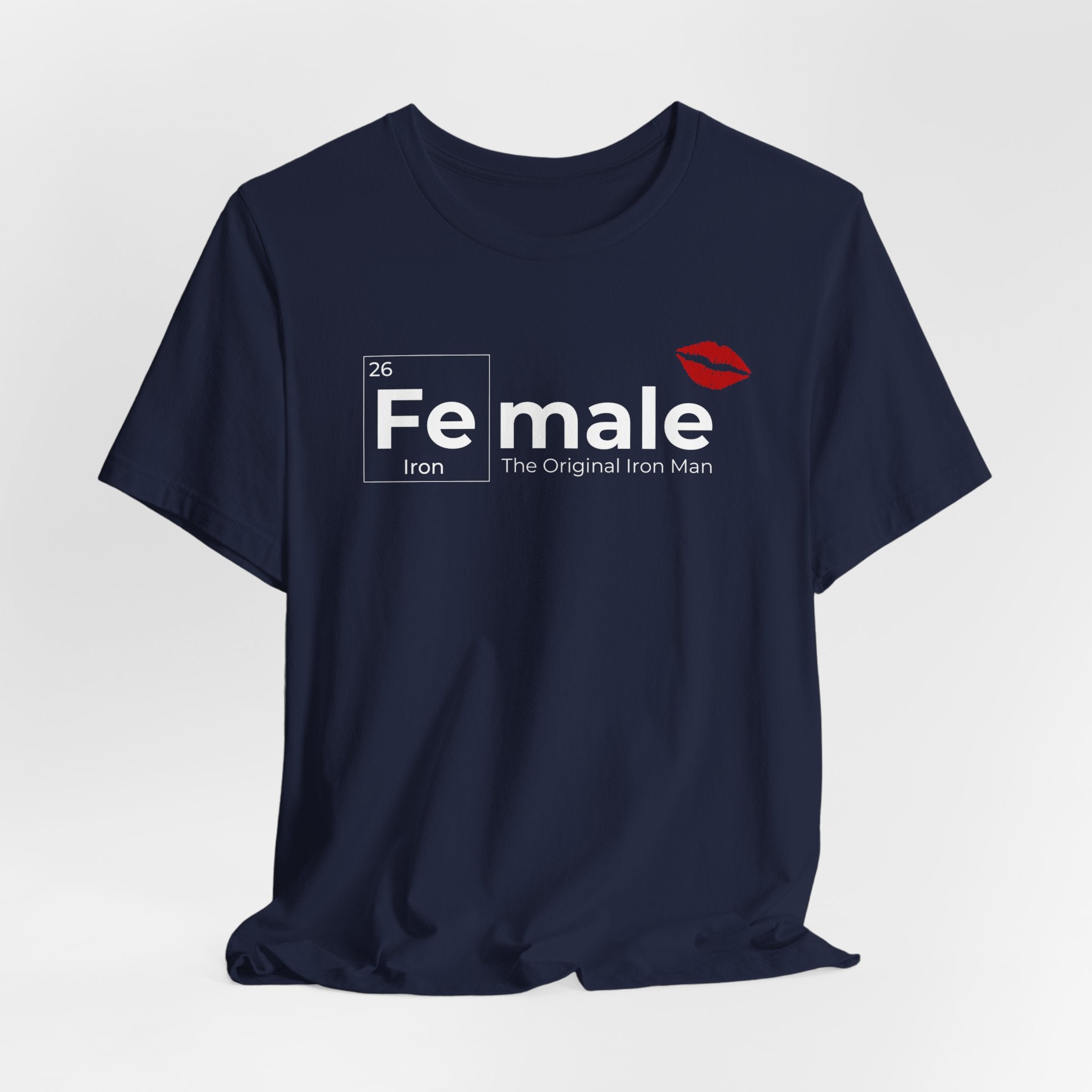 Tshhirt FeMale The Original Iron Man Unisex Jersey Short Sleeve Tee