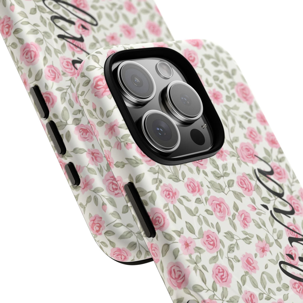 Pink Roses Magnetic Phone Case