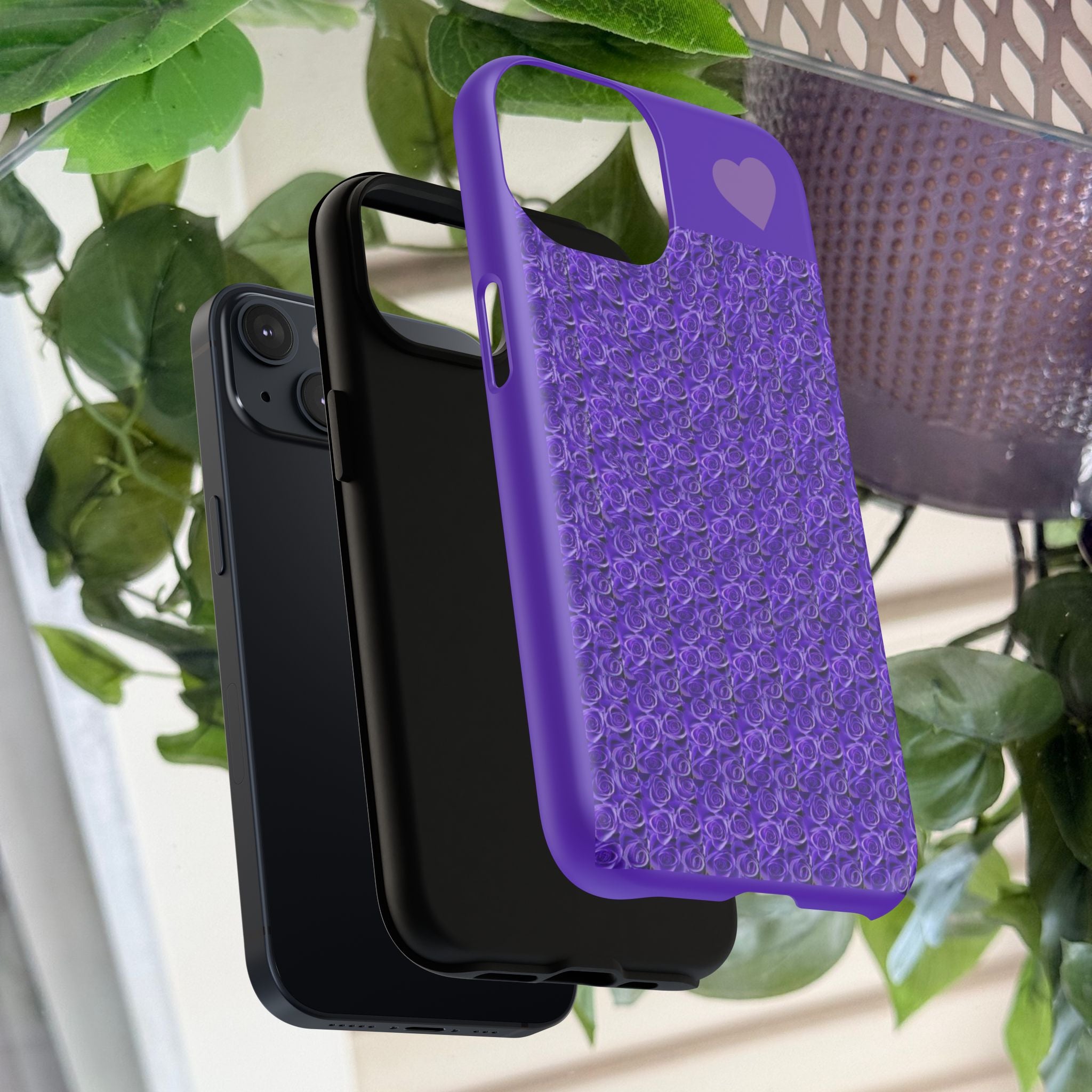 Magic-Eye Hidden Heart Tough Mag Phone Case
