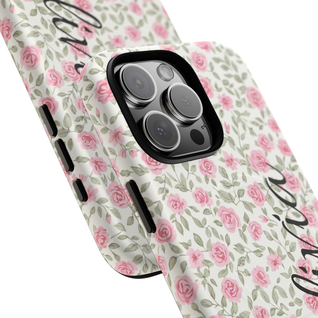 Pink Roses Magnetic Phone Case