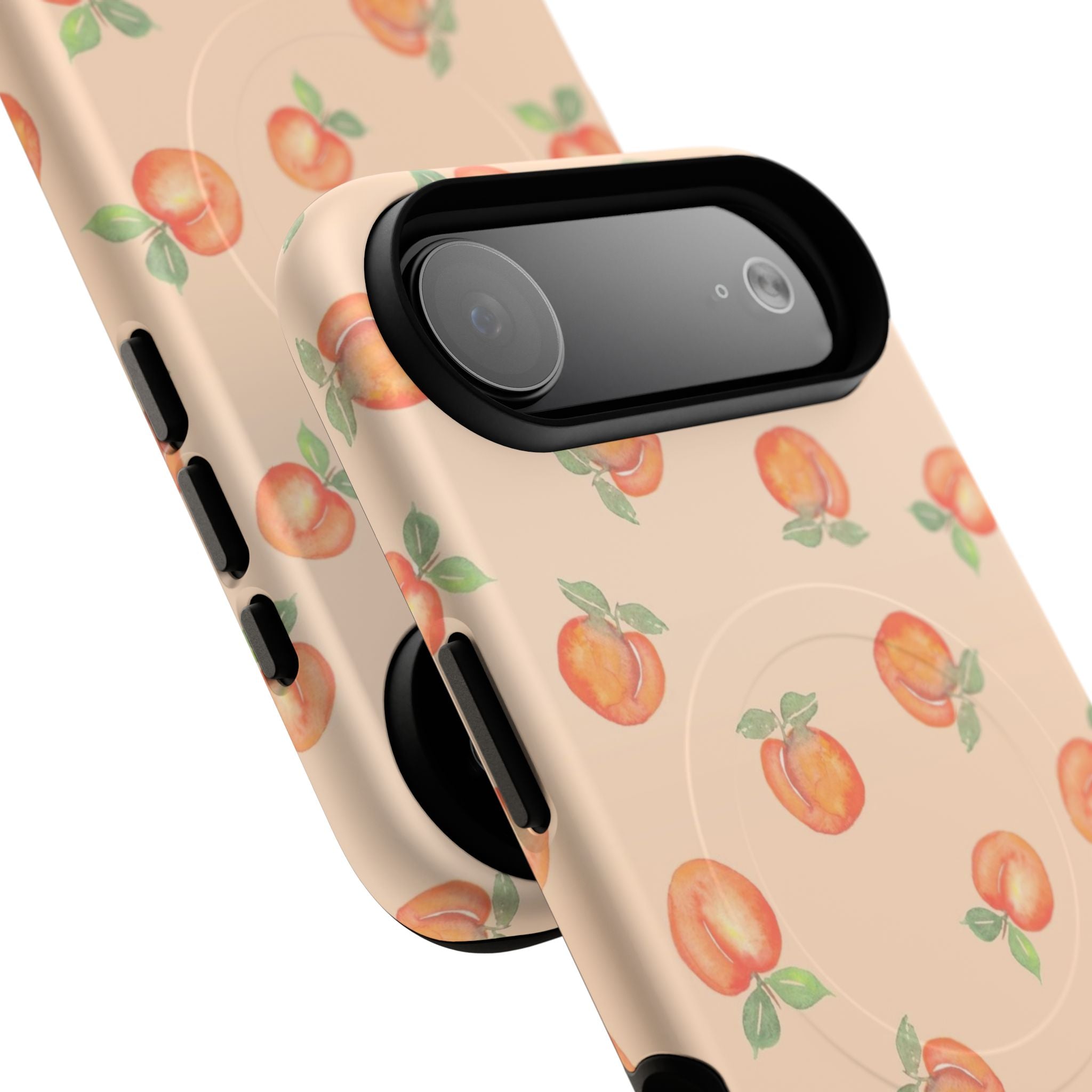 Personalized 'Bundle of Peaches' Magnetic Phone Case