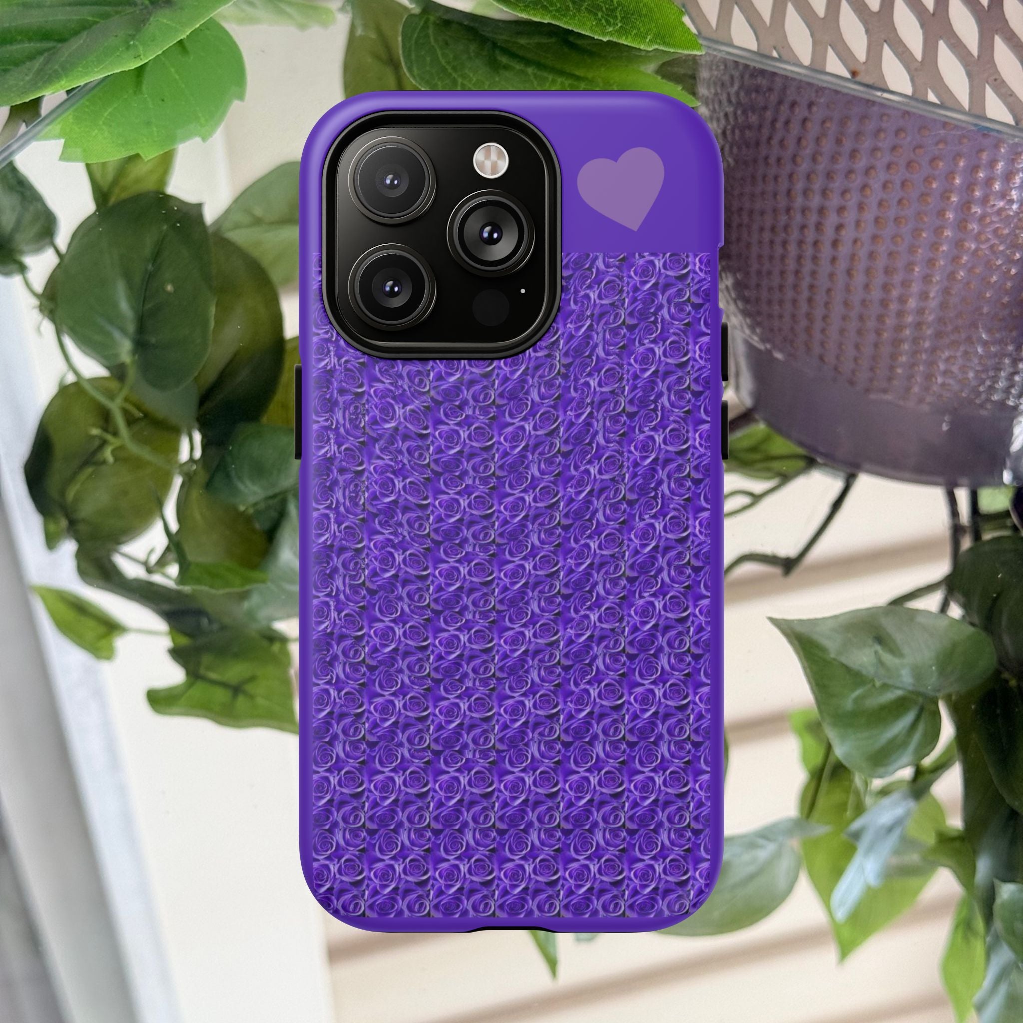 Magic-Eye Hidden Heart Tough Mag Phone Case