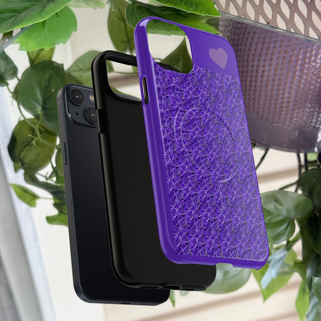 Magic-Eye Hidden Heart Tough Mag Phone Case