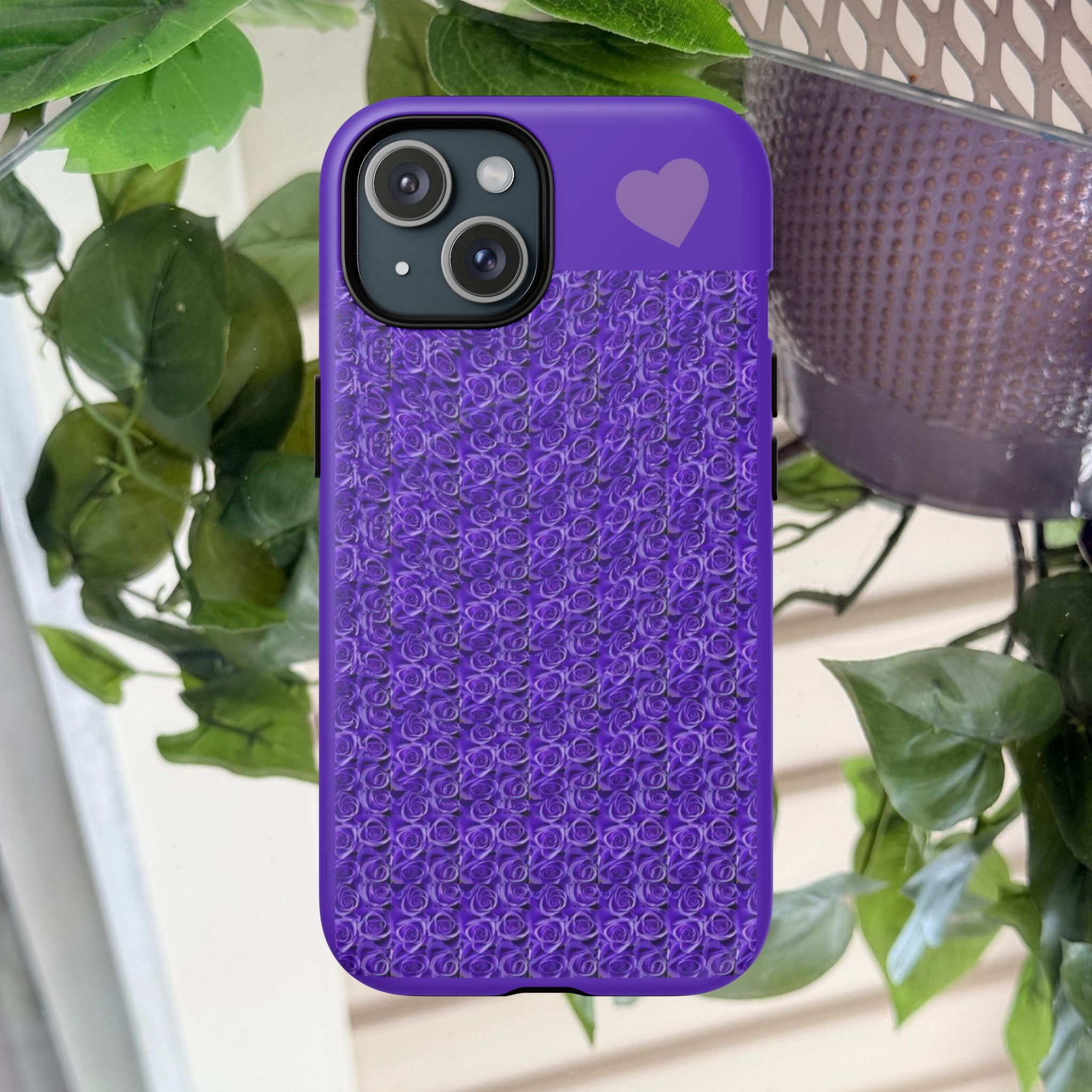 Magic-Eye Hidden Heart Tough Mag Phone Case