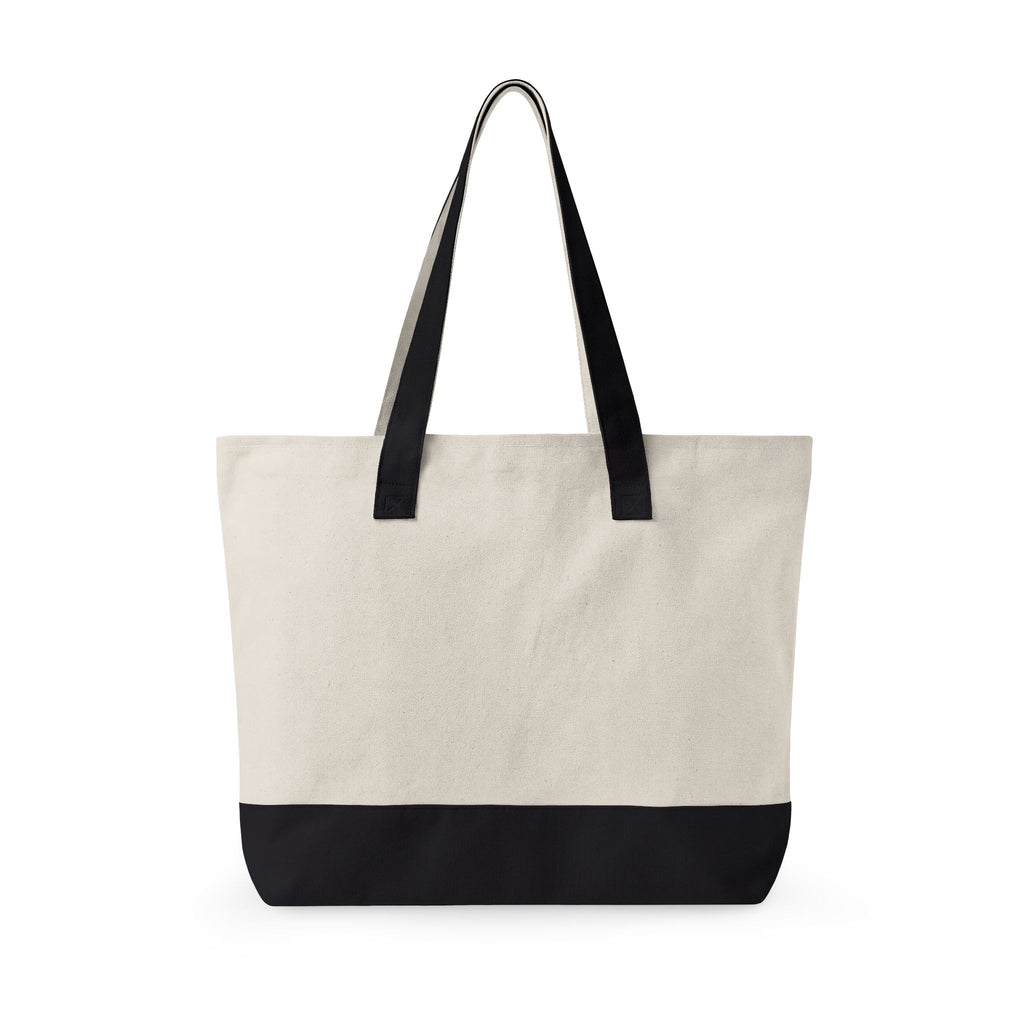 Personalized Canvas Tote Bag — Monogram MLW, Durable Everyday Market Bag