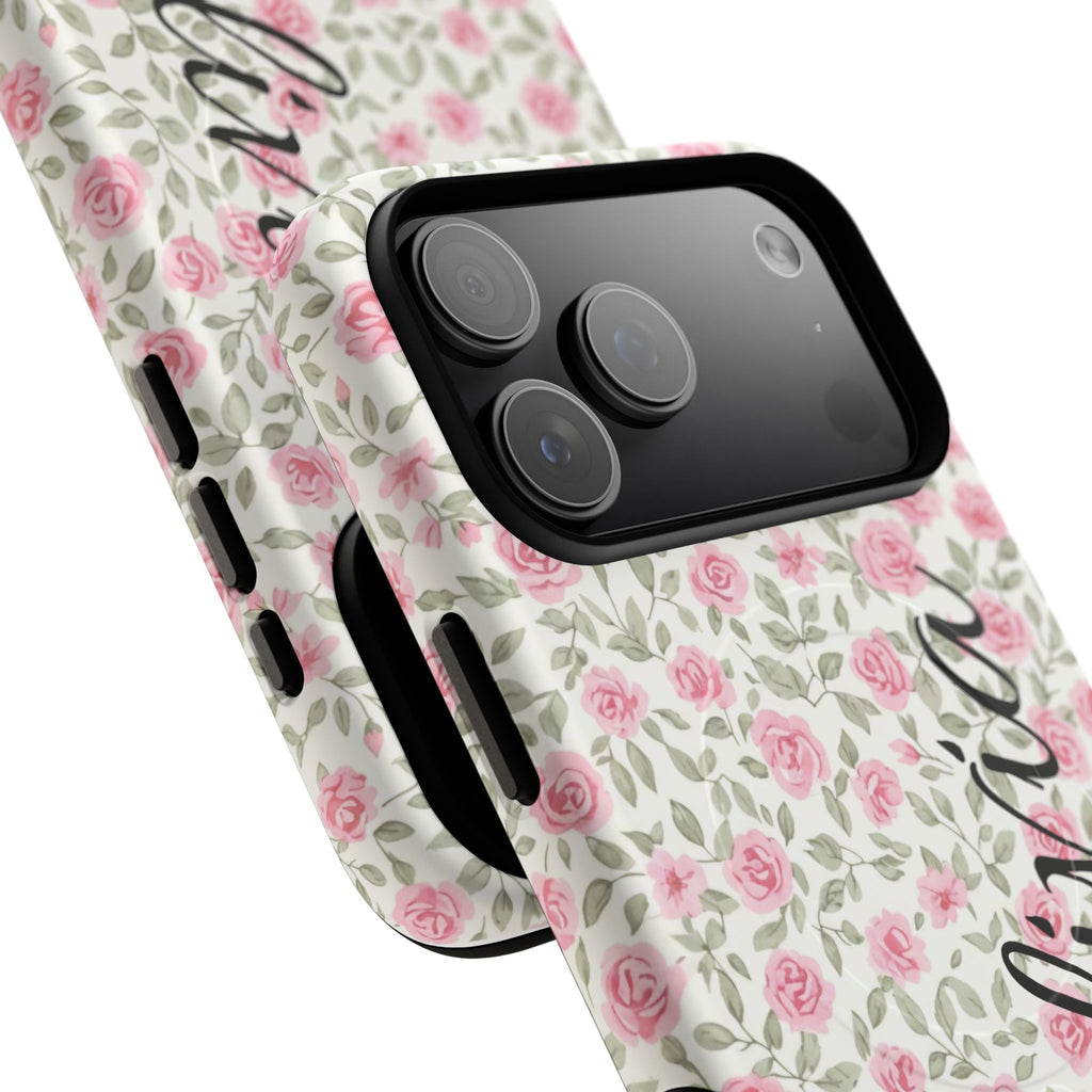 Pink Roses Magnetic Phone Case