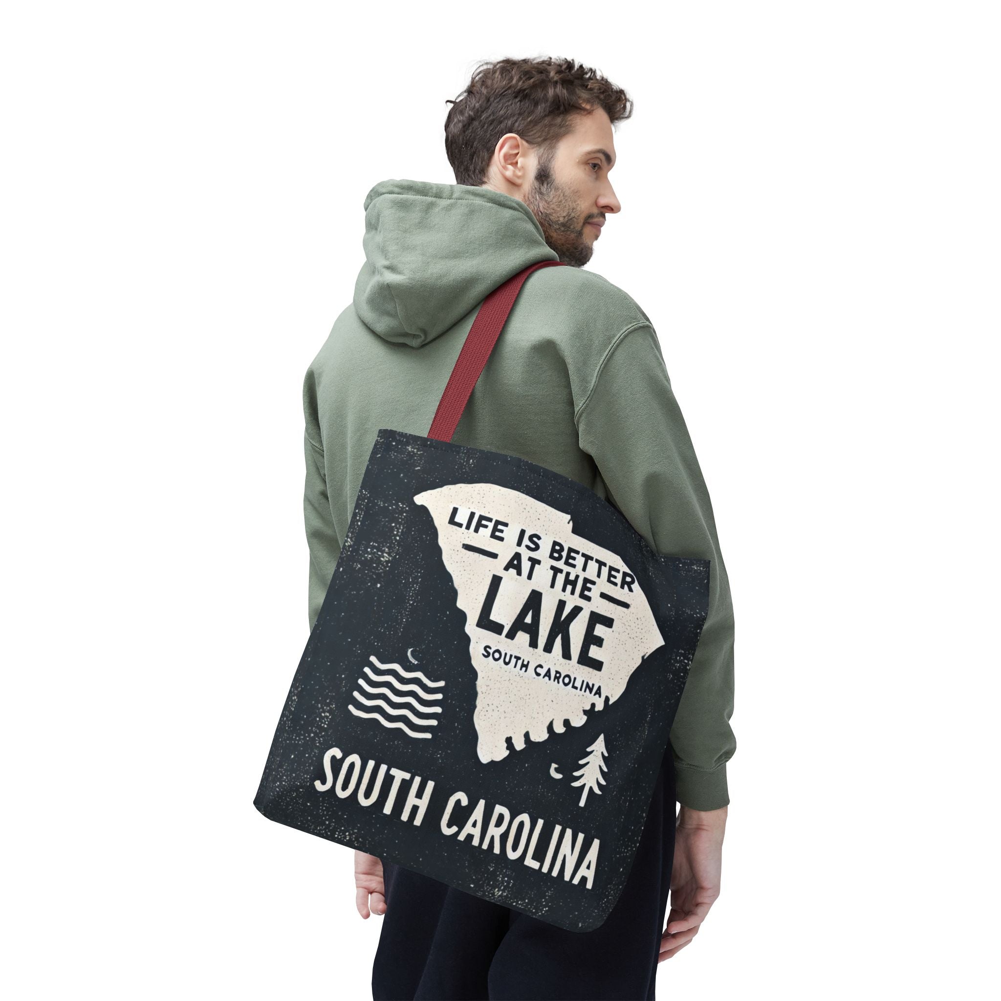 Life Is Better at the Lake South Carolina Tote Bag