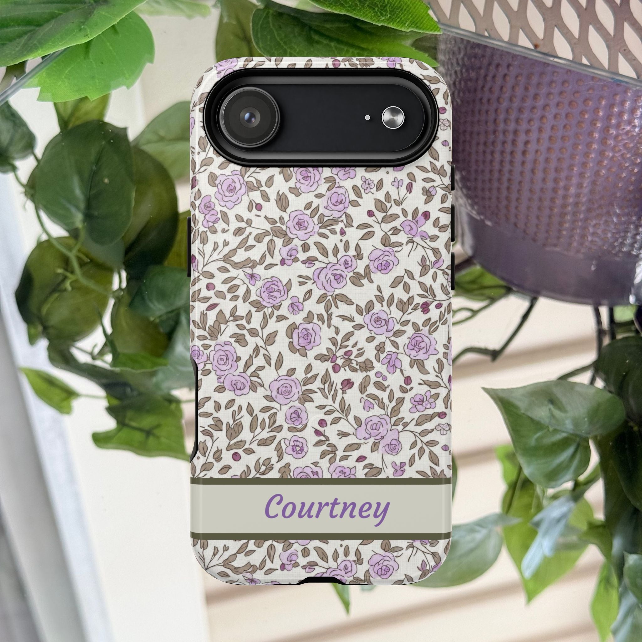 Fierce Purple iPhone Case — Tough Magnetic Protective Case