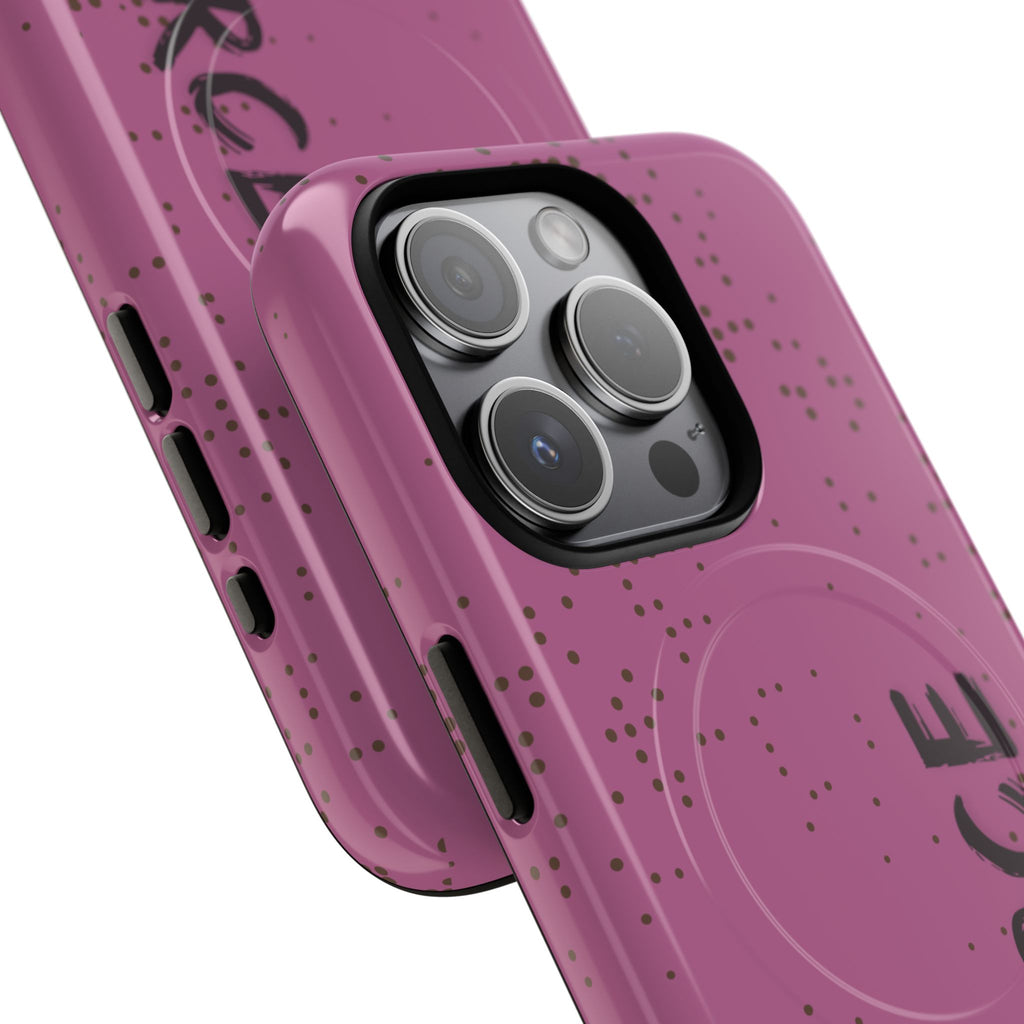 Fierce Purple iPhone Case — Tough Magnetic Protective Case