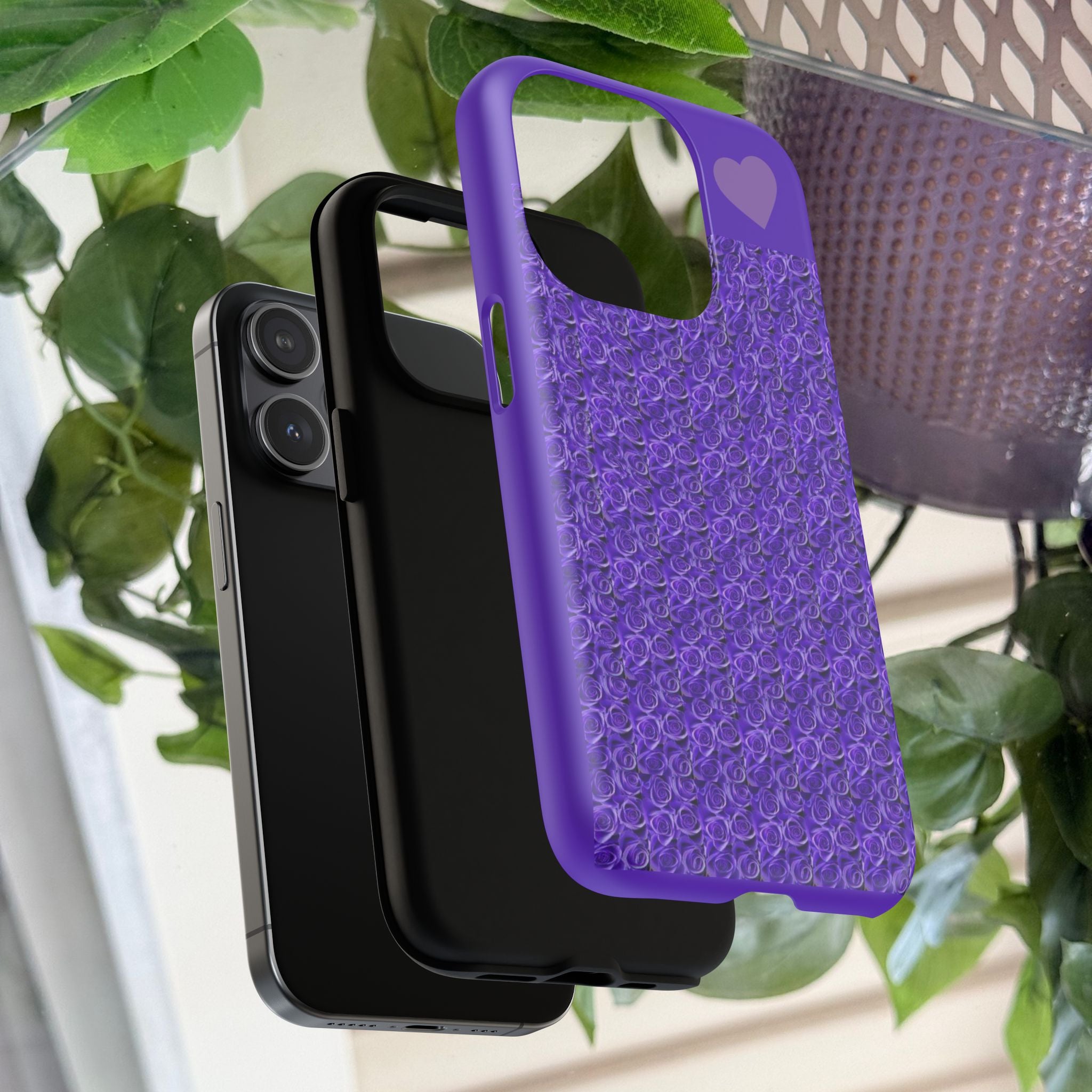 Magic-Eye Hidden Heart Tough Mag Phone Case