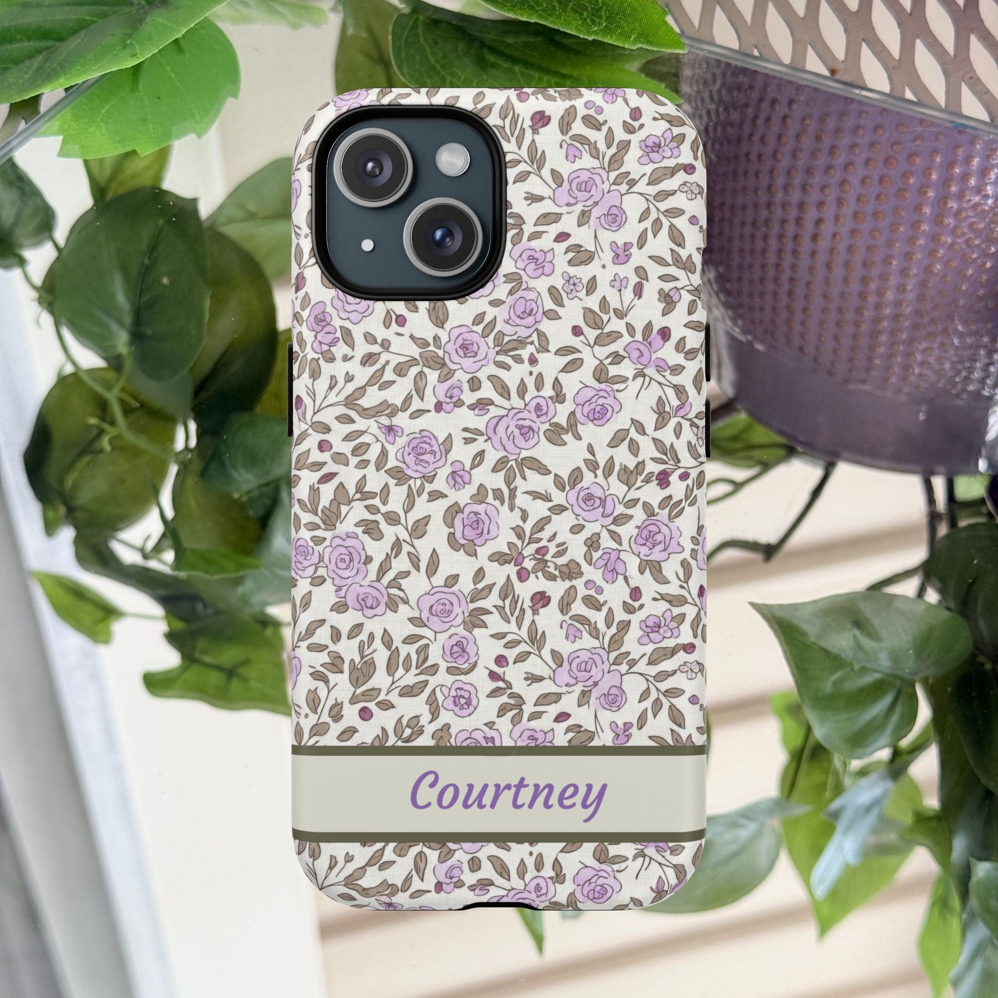 Fierce Purple iPhone Case — Tough Magnetic Protective Case