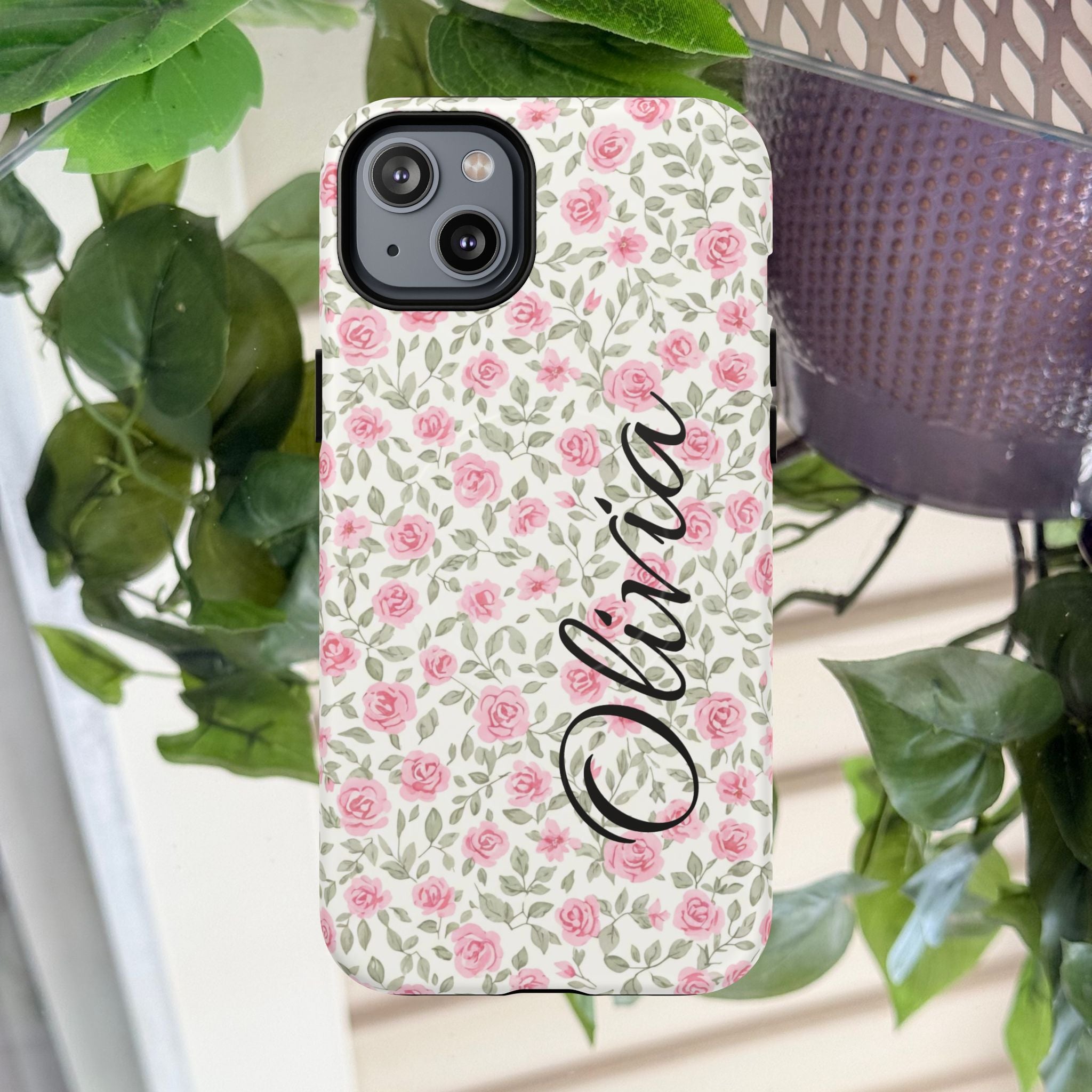 Pink Roses Magnetic Phone Case