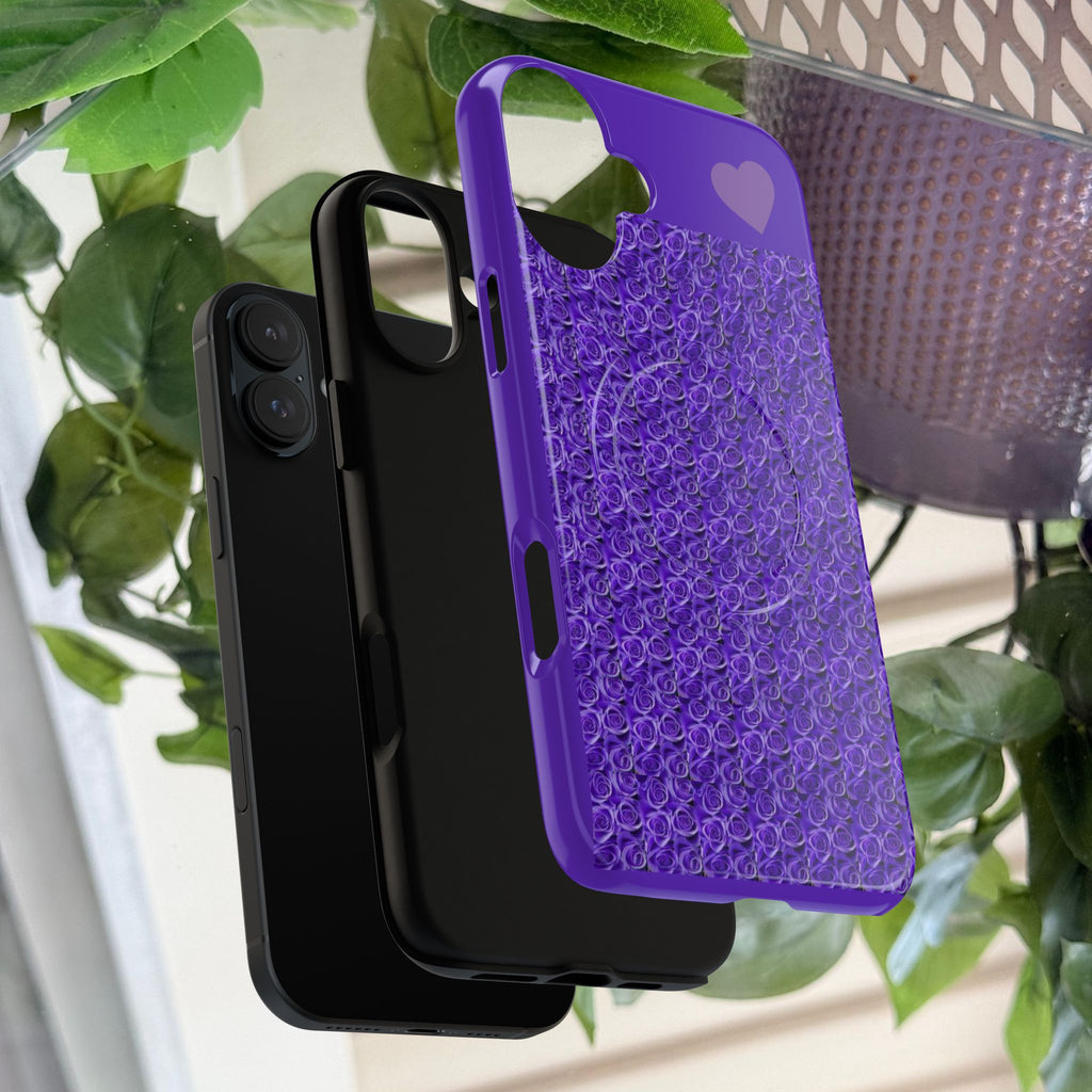 Magic-Eye Hidden Heart Tough Mag Phone Case
